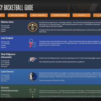 Draft Day Sports: Pro Basketball 2025